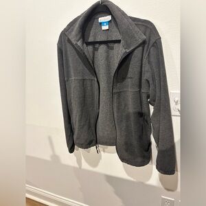 Columbia Charcoal Fleece Jacket